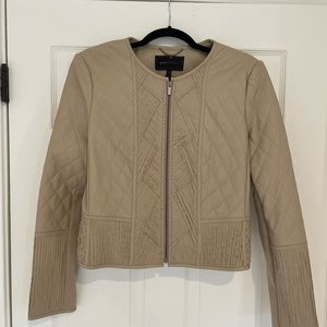 BCBGMaxAzria vegan leather jacket